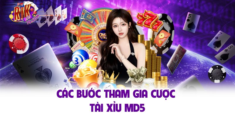 Các bước tham gia cược tài xỉu md5